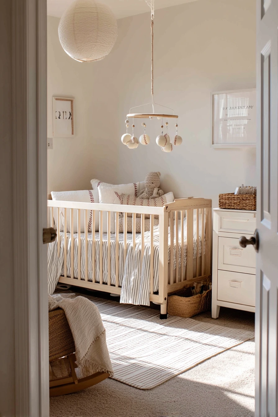 Playful Baseball Nursery