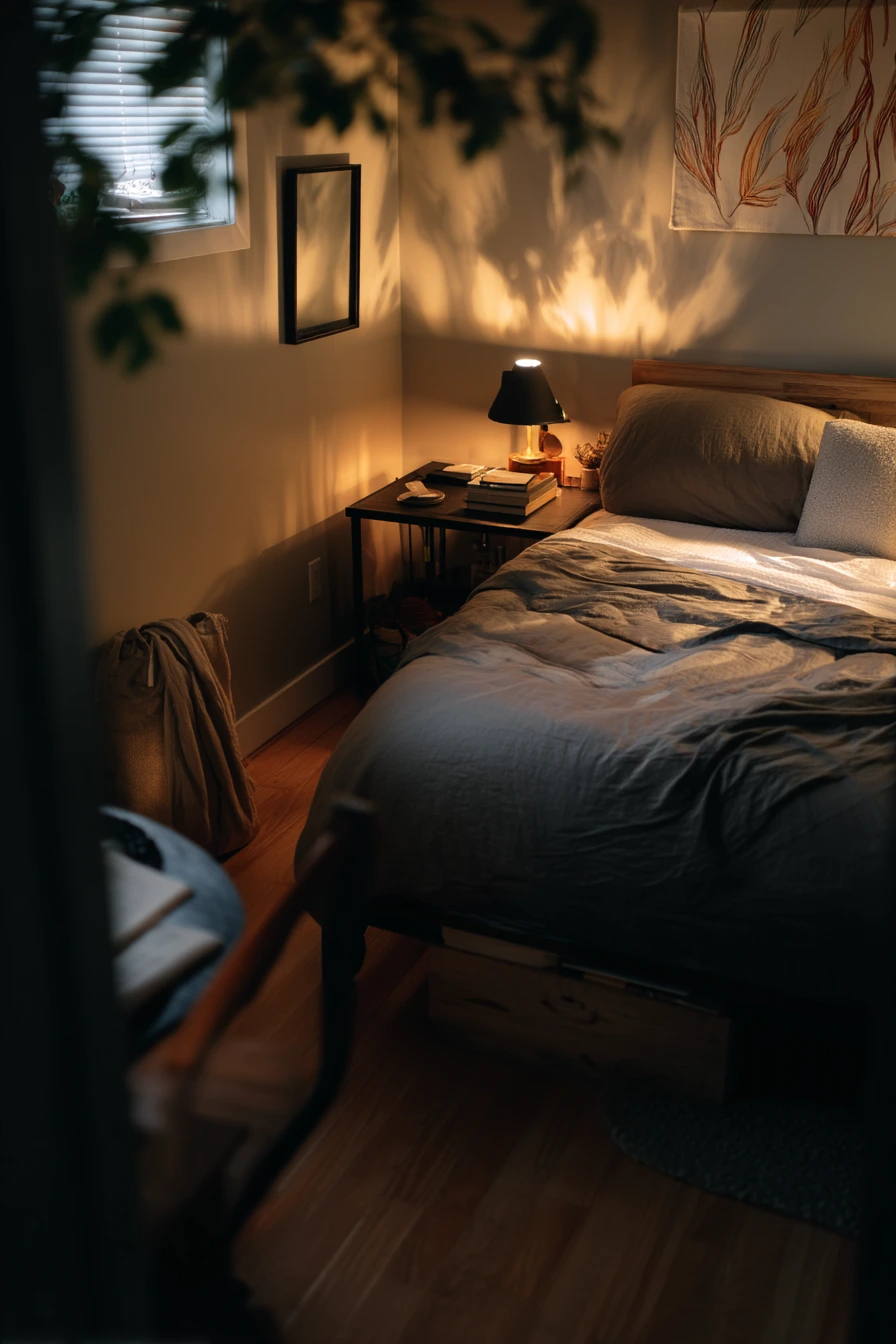 Budget-Friendly Renter Basement Bedroom
