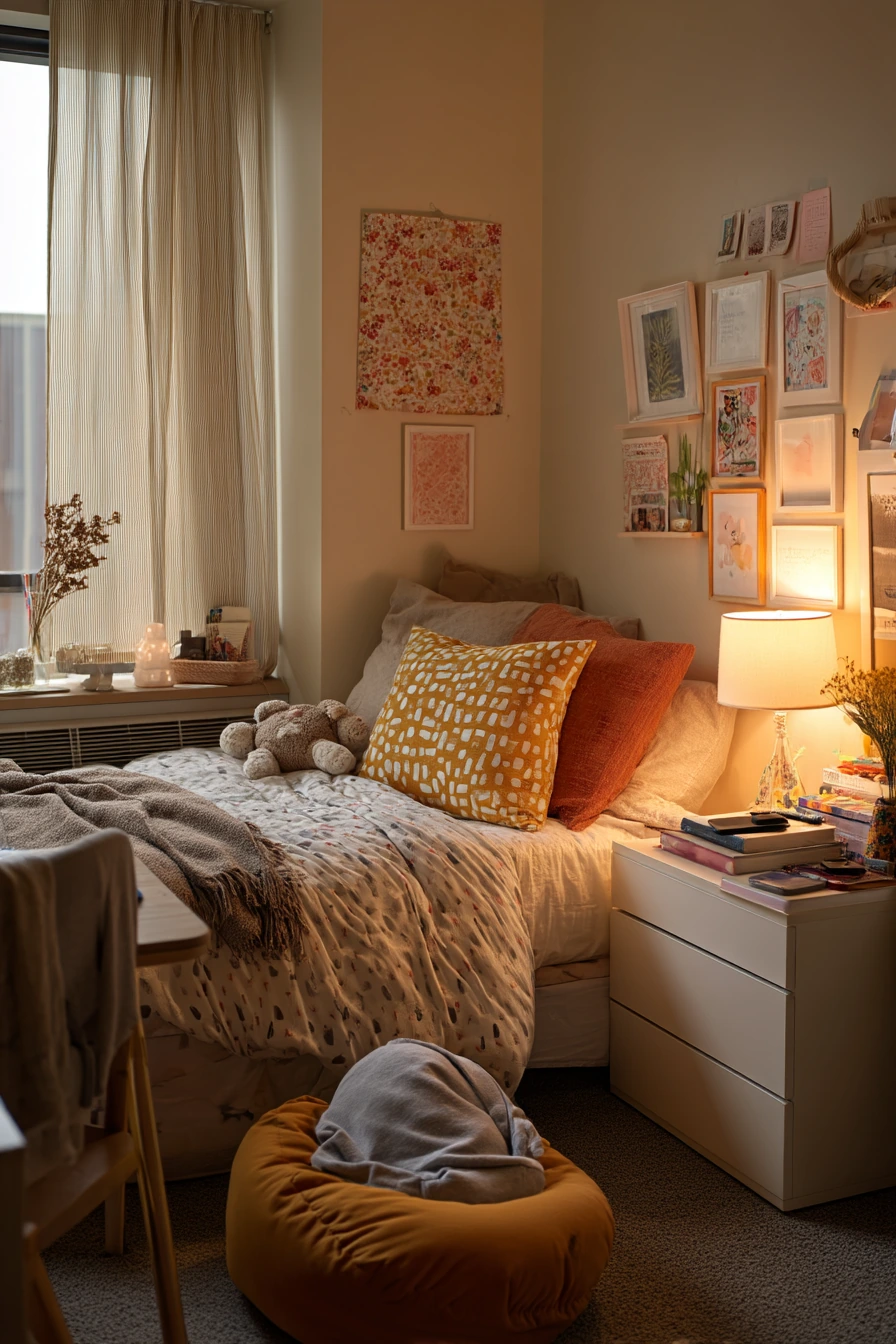 Basement Bedroom for a Guest Teen