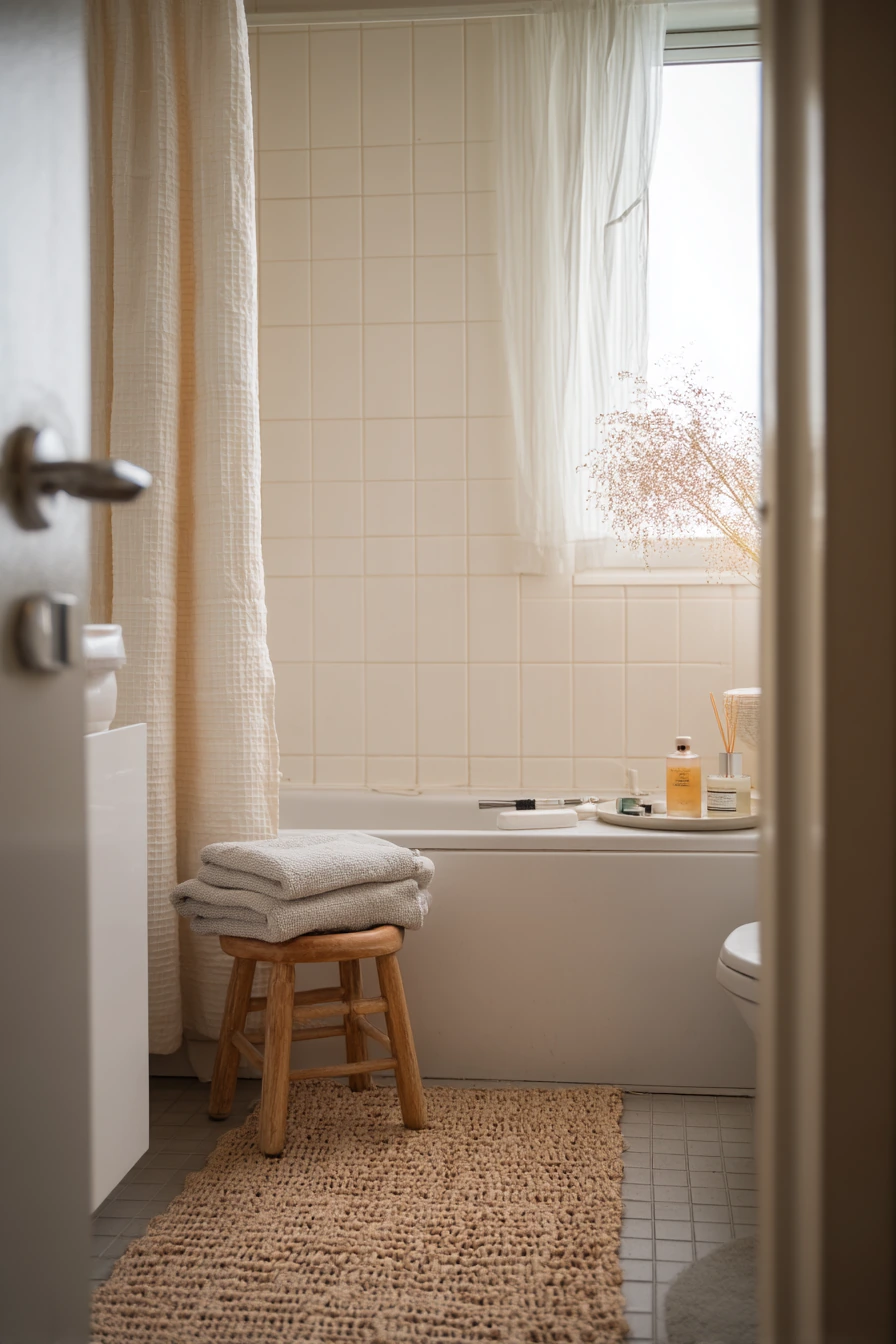 Small Bathroom, Big Texture