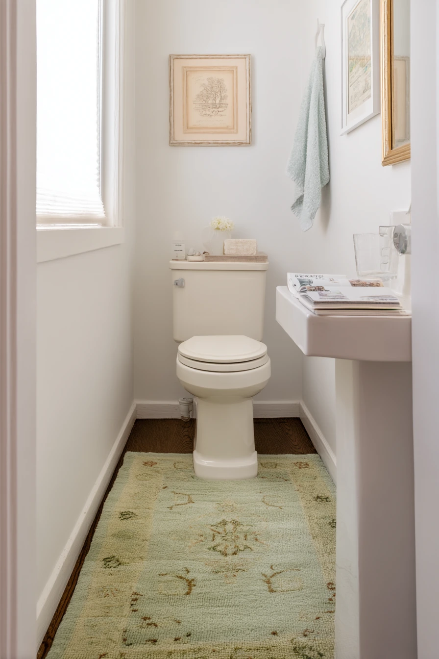 Guest Bath with a Welcoming Touch