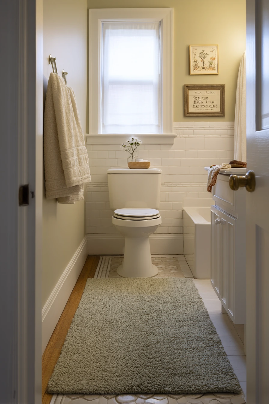 Guest Bath with a Welcoming Touch