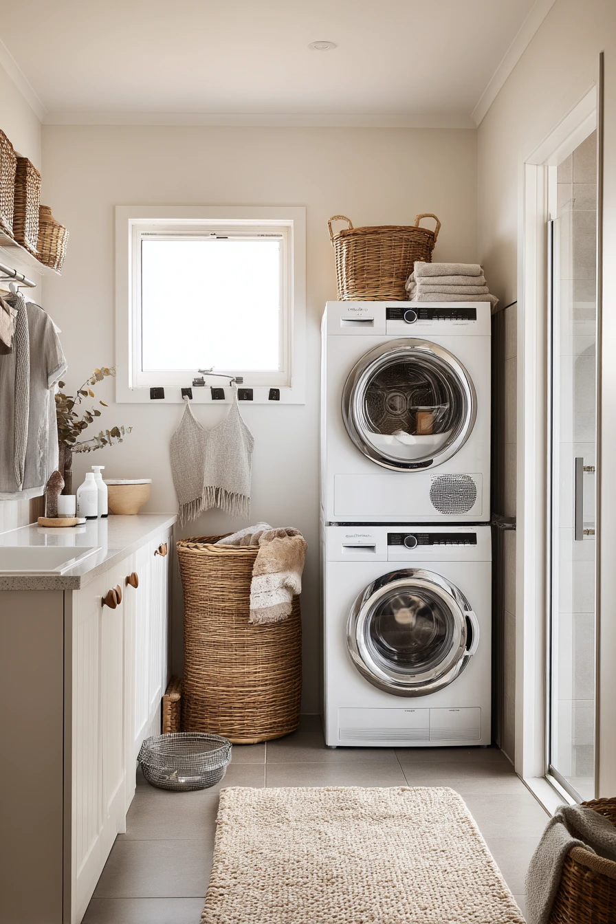 Laundry Room Bath Mat Solution