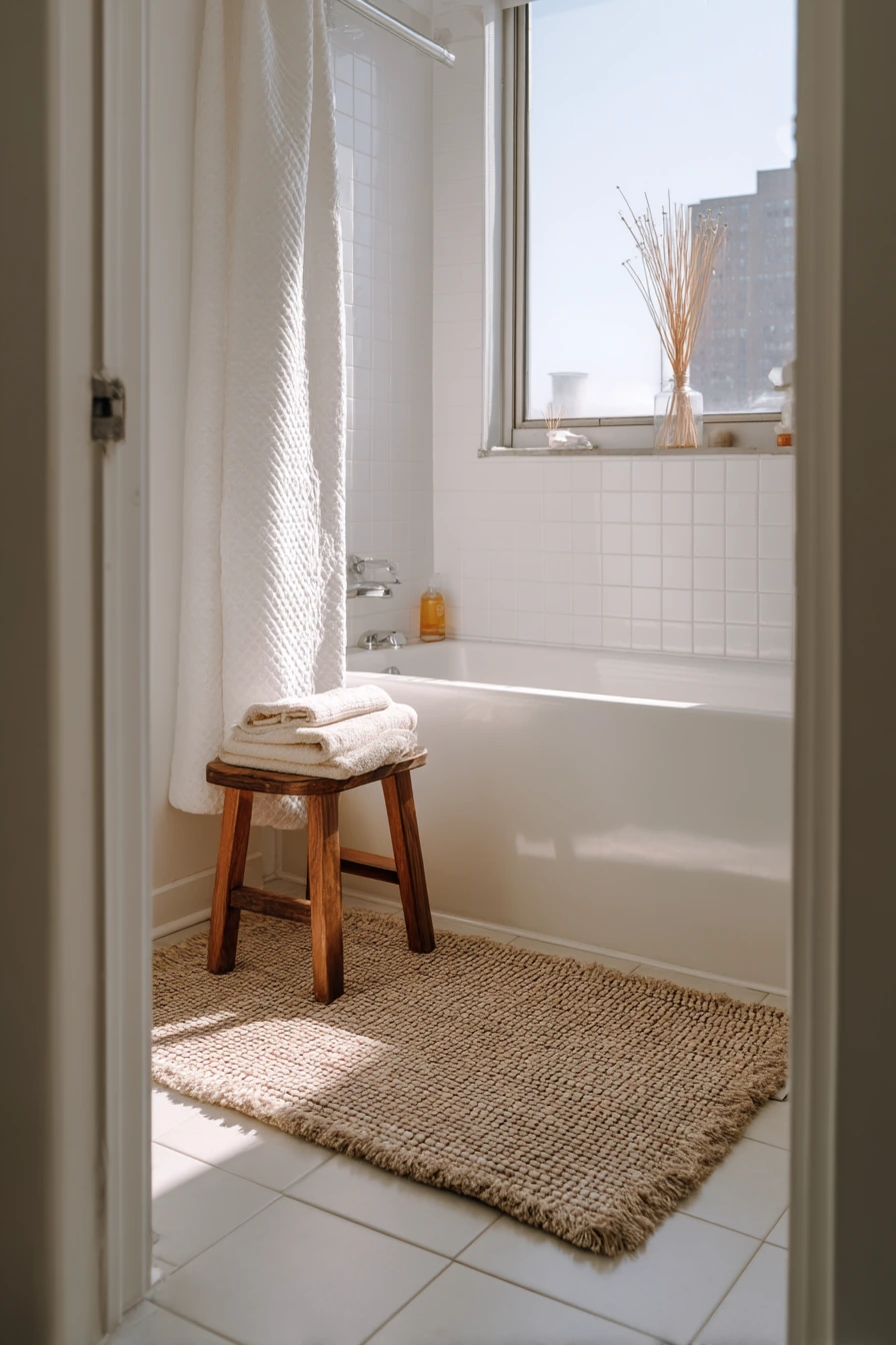 Small Bathroom, Big Texture