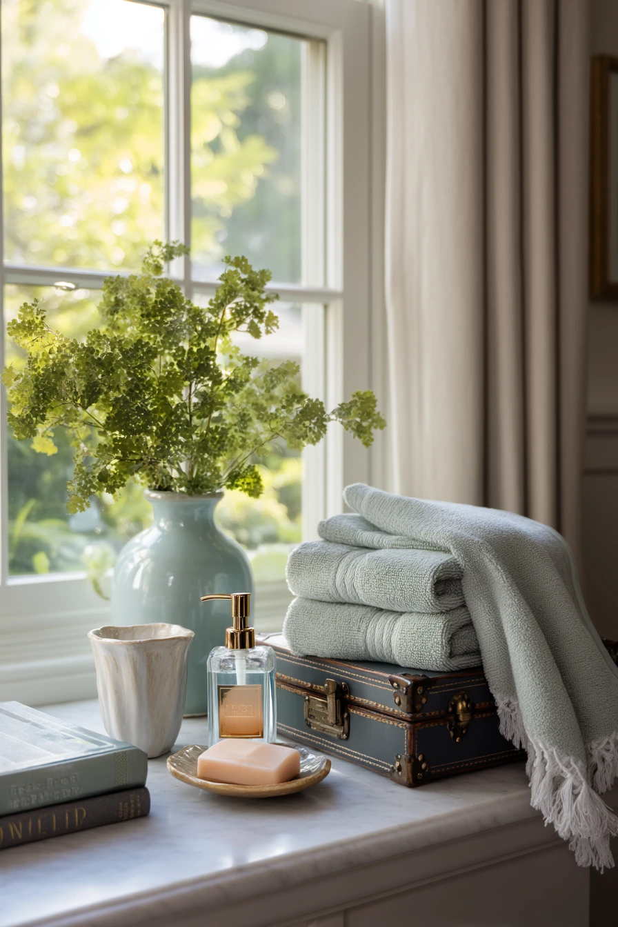 Guest Bath Welcome Moment