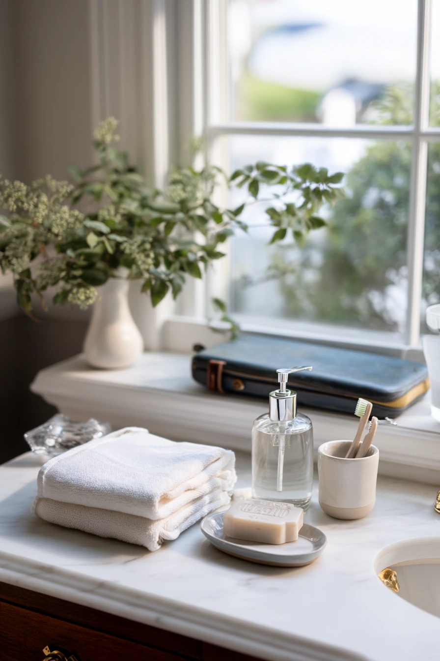 Guest Bath Welcome Moment