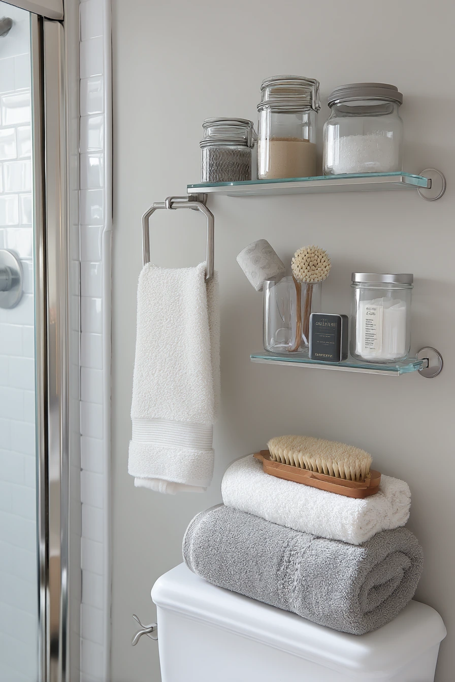 4. Renter-Friendly Zero-Drill Styling