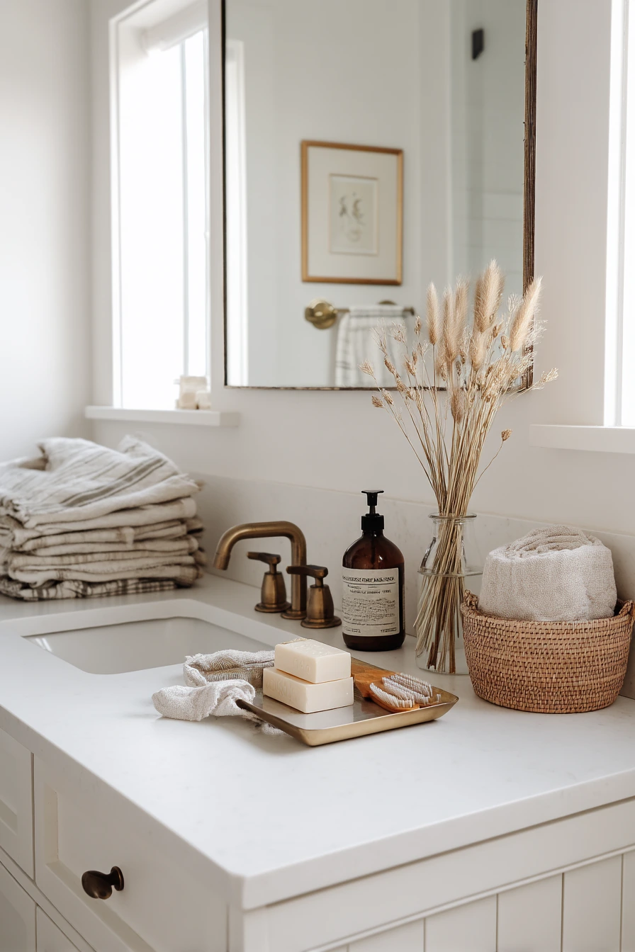 6. Modern Farmhouse Sink Styling