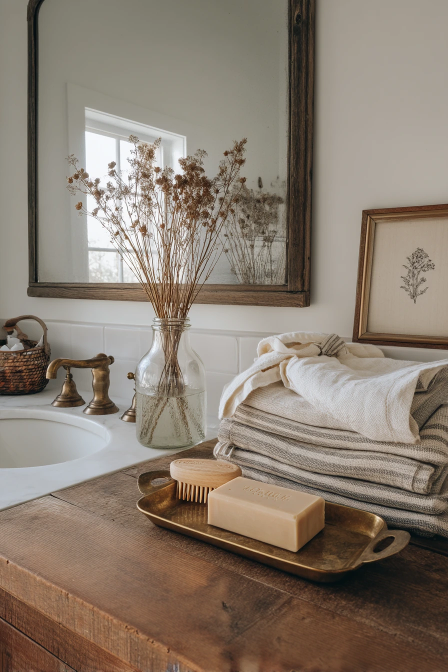 6. Modern Farmhouse Sink Styling
