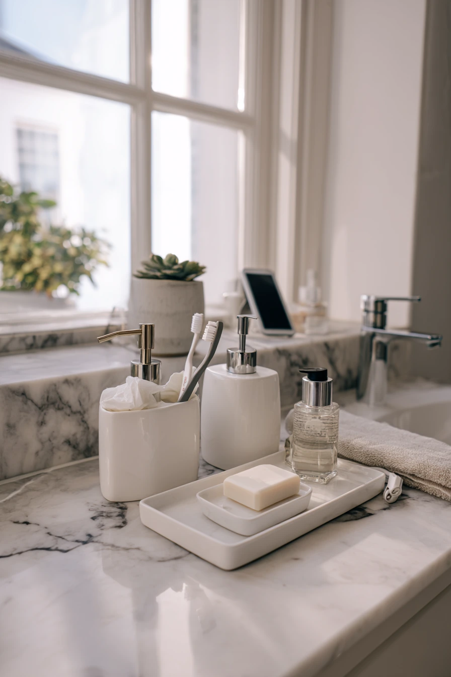 10. Product-Led Countertop Styling Moment