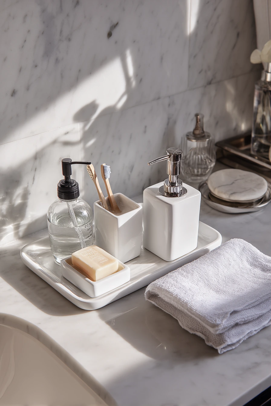 10. Product-Led Countertop Styling Moment