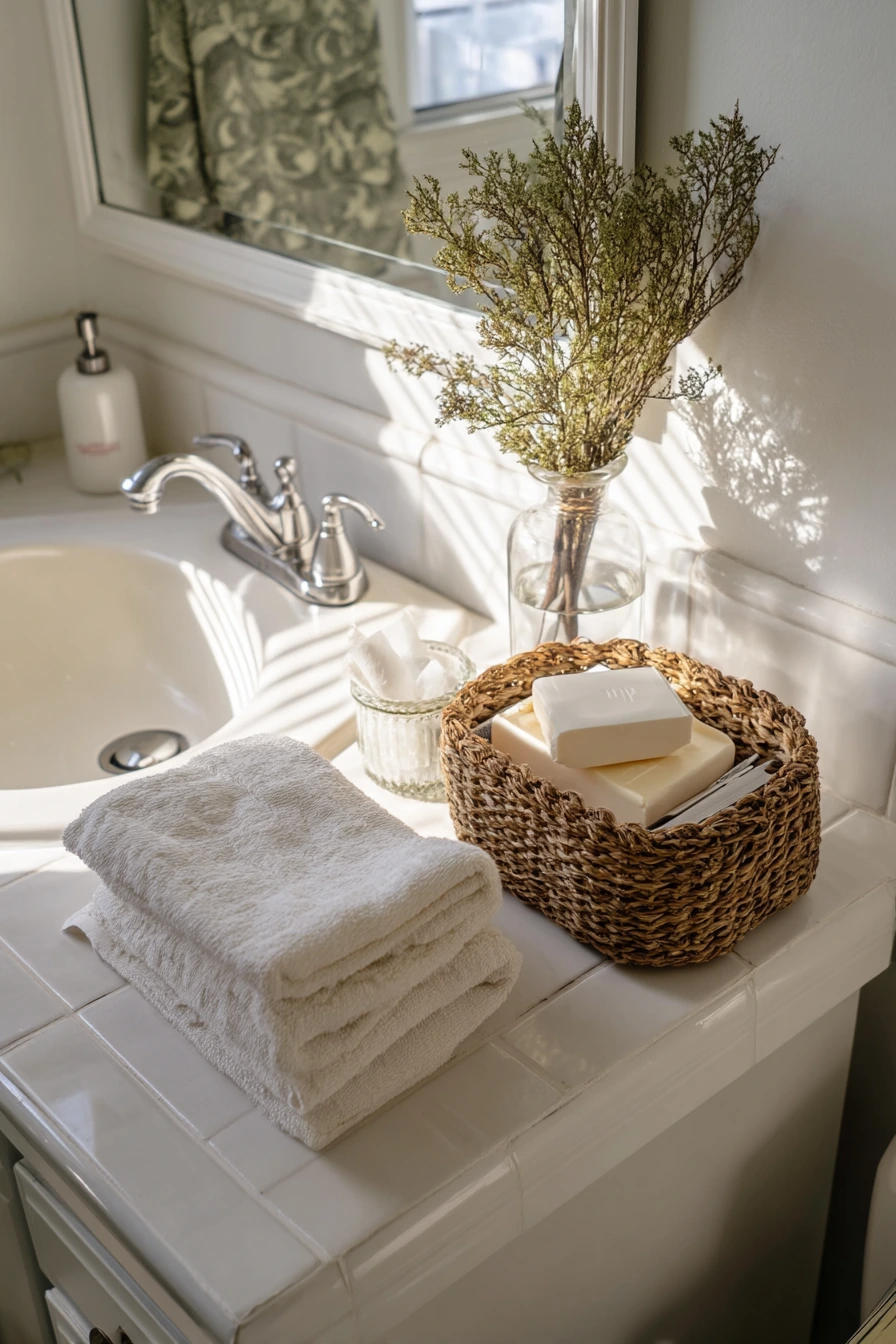 Guest Bathroom Polished for Visitors