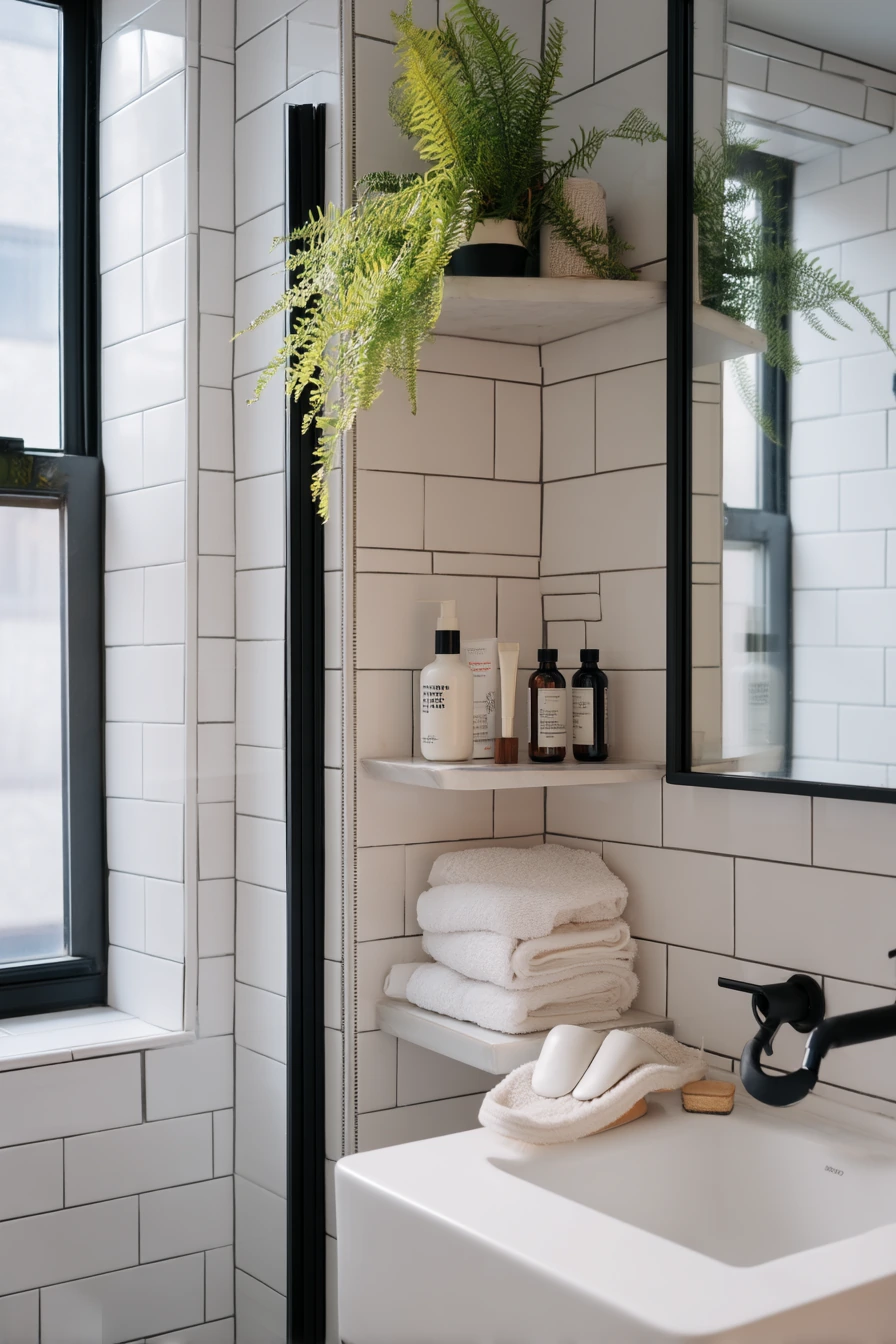 Small Apartment Bathroom, Quick Refresh