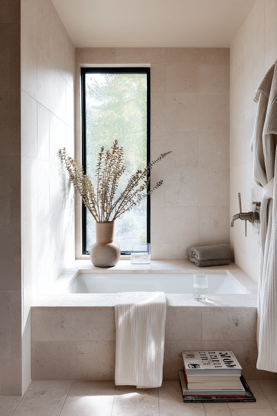 Spa Alcove with Everyday Mess
