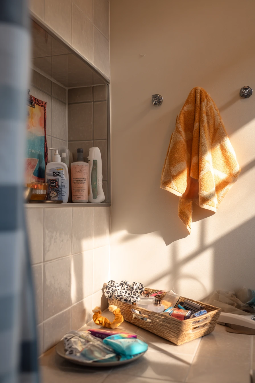 Teen Bathroom Alcove with Fast Routine