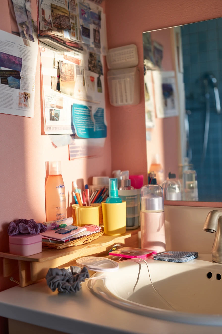 Teen Bathroom Alcove with Fast Routine