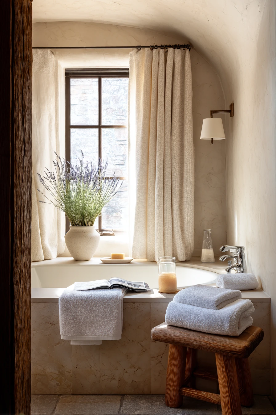 Guest Bath Alcove with Quiet Hospitality