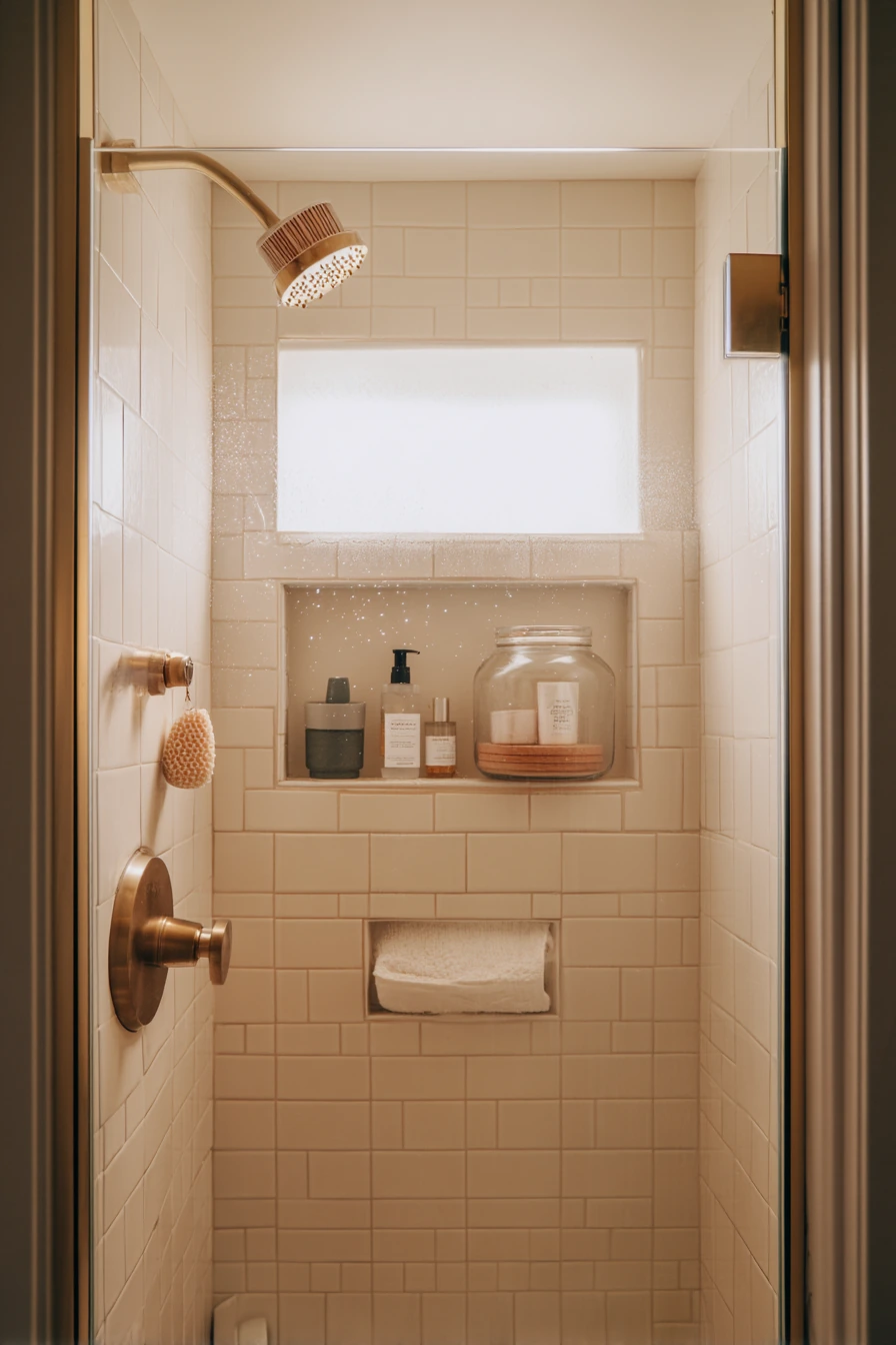 Rental-Friendly Alcove Shelf Refresh