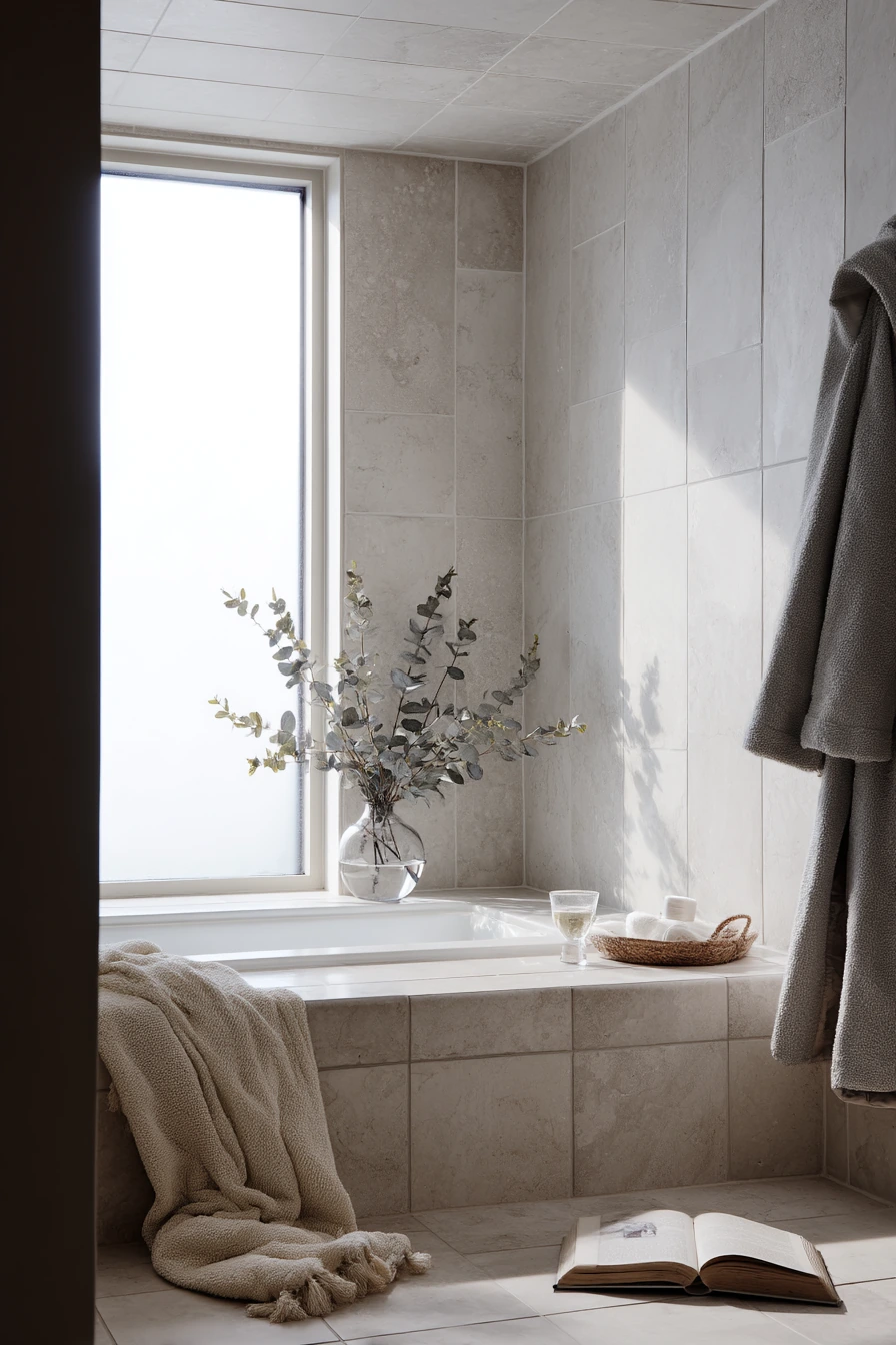 Spa Alcove with Everyday Mess