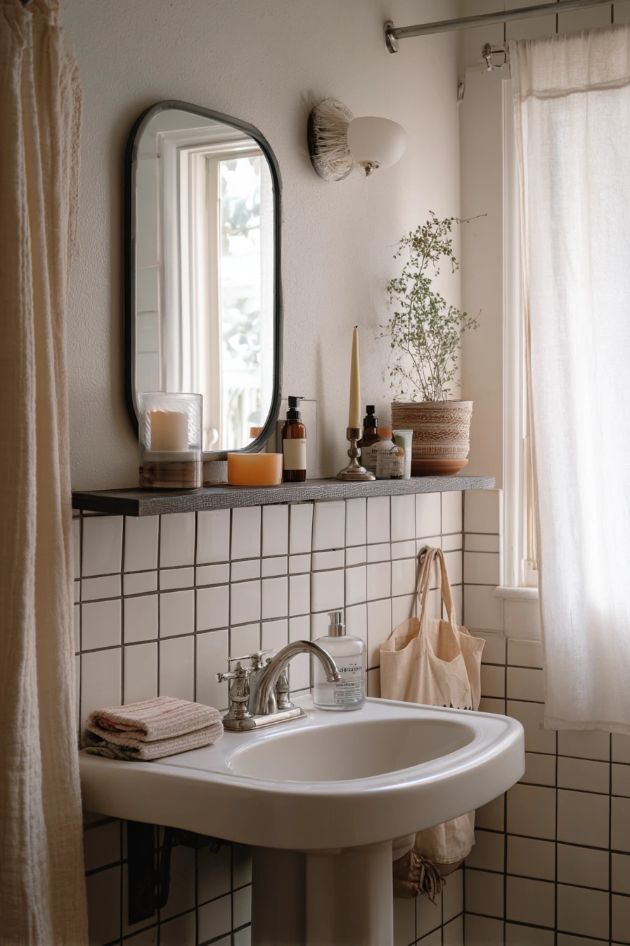 Renter-Friendly Tile Border