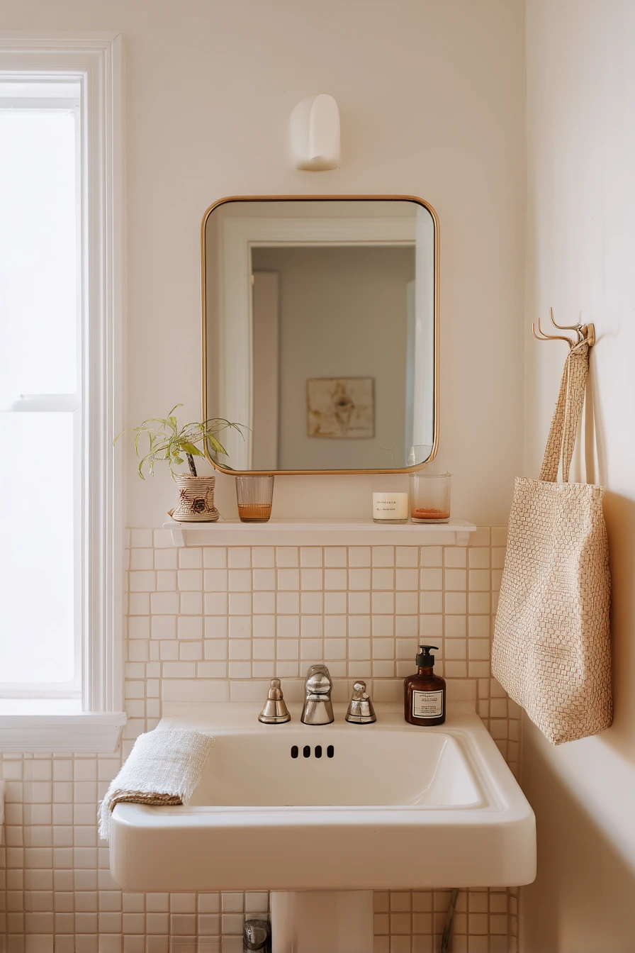 Renter-Friendly Tile Border