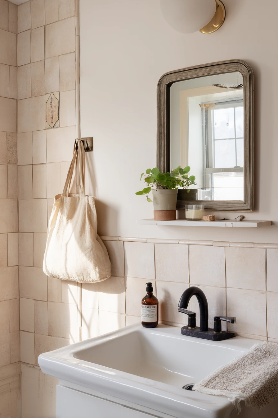 Renter-Friendly Tile Border