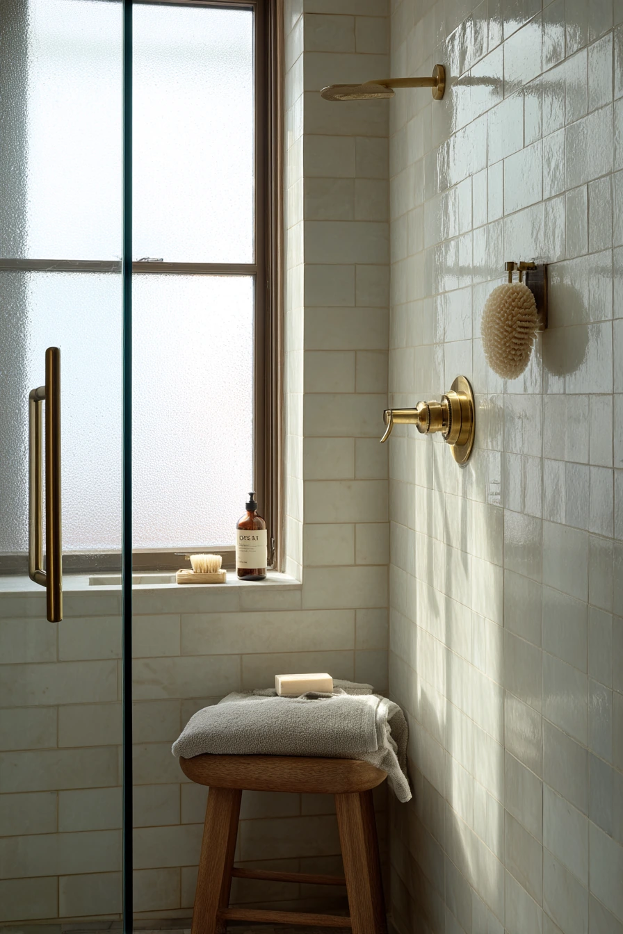 Shower Wall Hardware Study