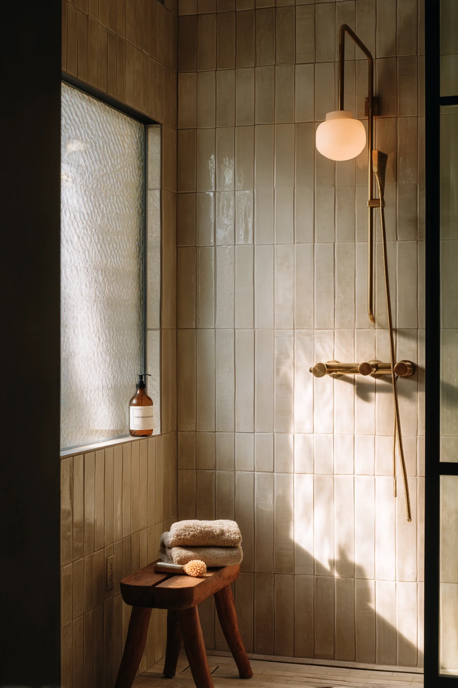 Shower Wall Hardware Study