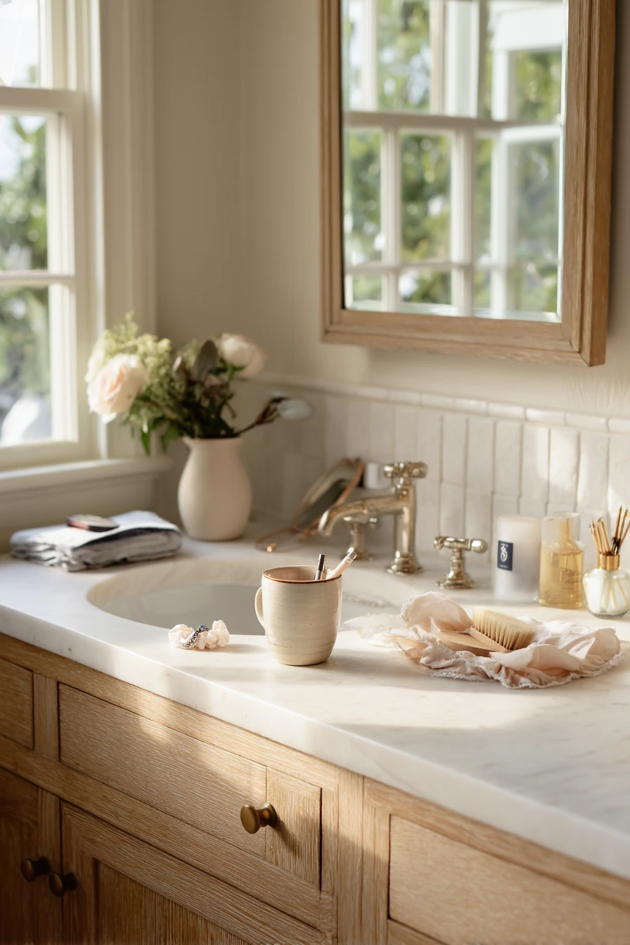 Vintage Vanity, Morning Prep
