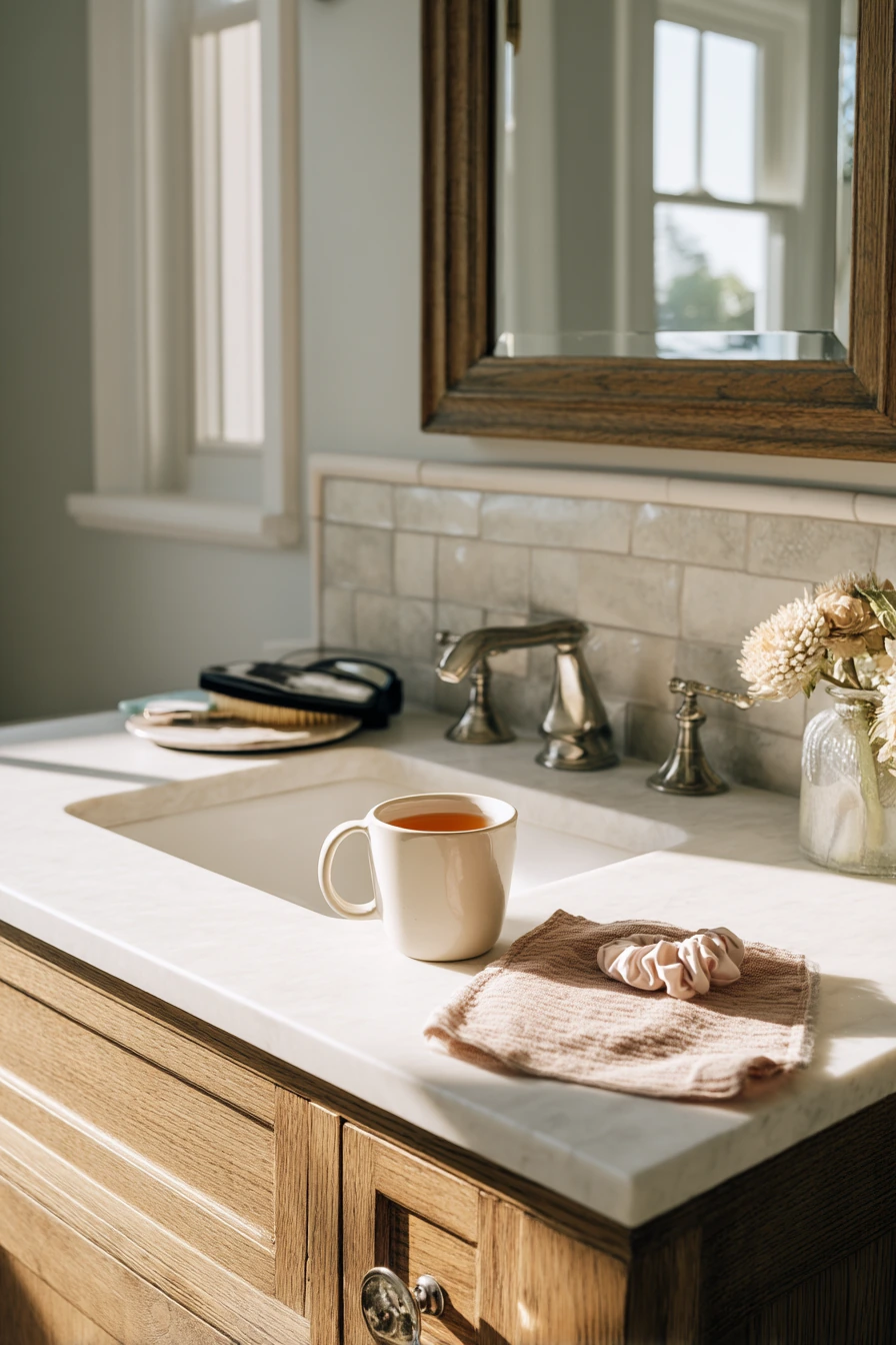 Vintage Vanity, Morning Prep
