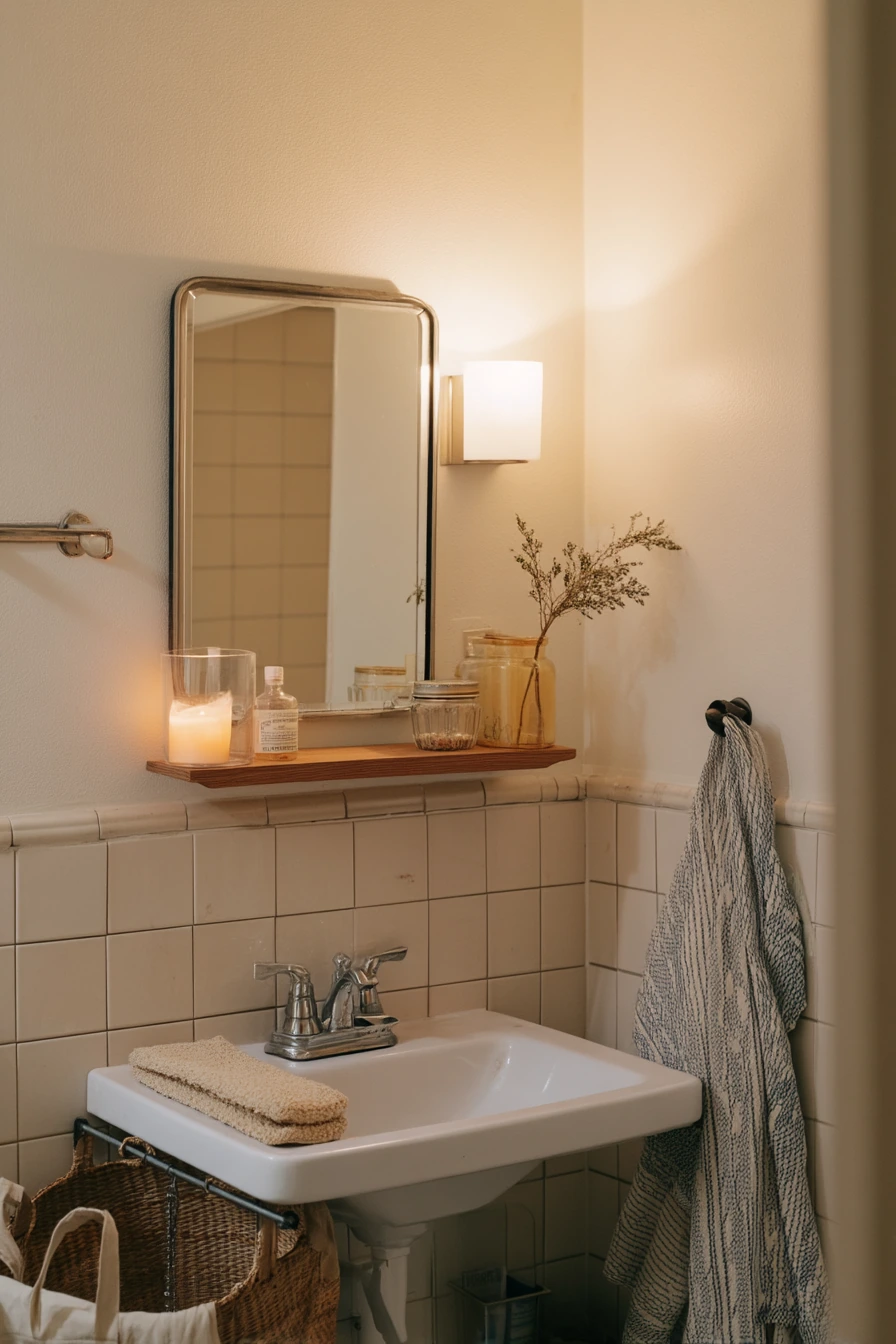Renter-Friendly Tile Border