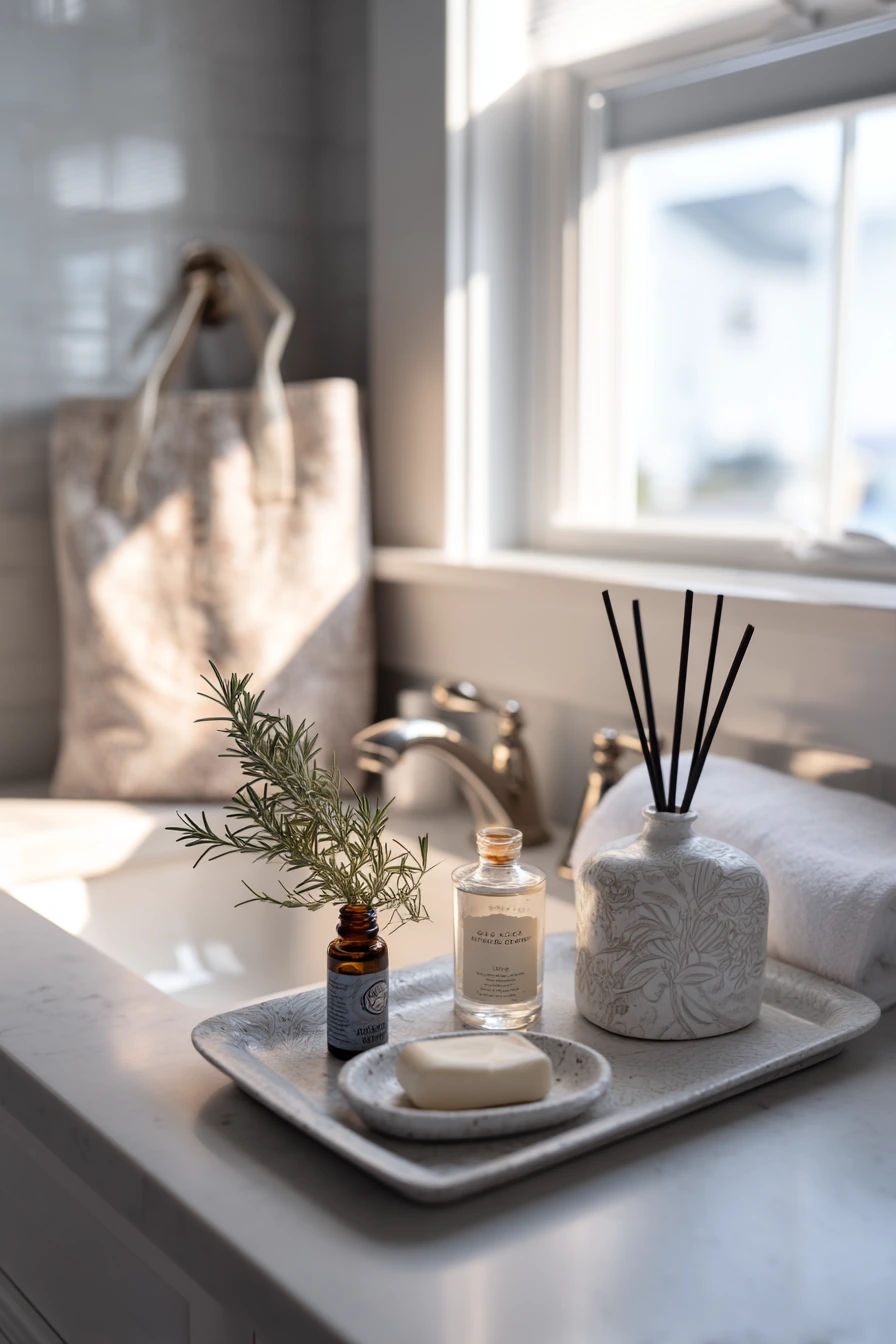 6. Guest Bath Welcome Tray