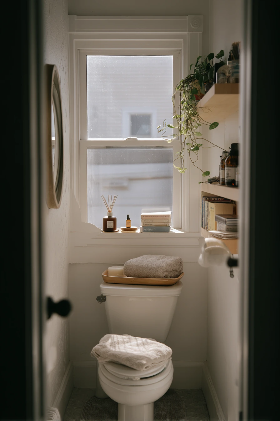 2. Small-Space Spa Shelf