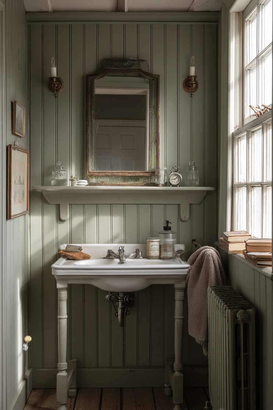 Vintage Charm, Offset Mirror