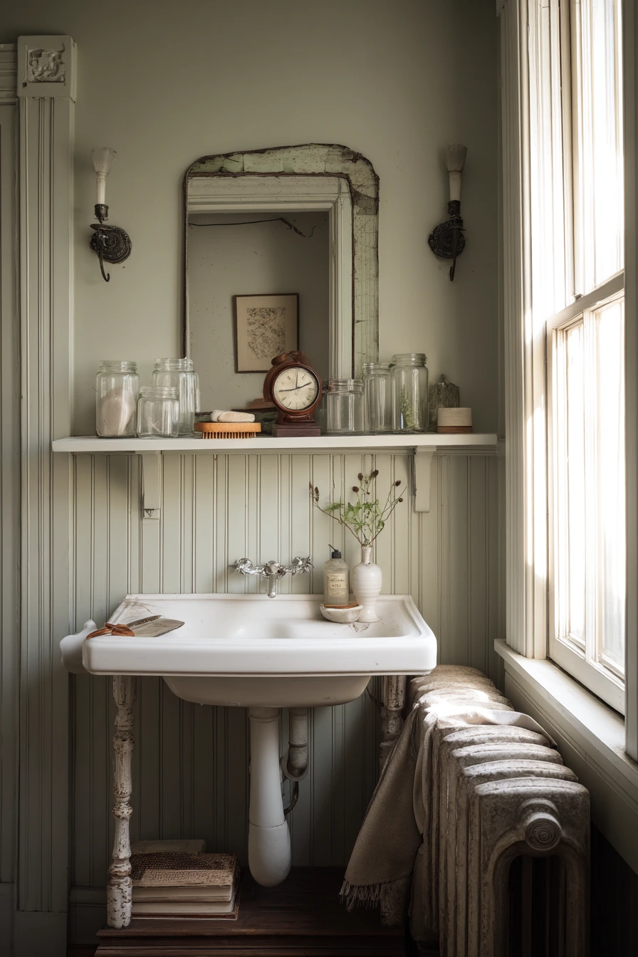 Vintage Charm, Offset Mirror