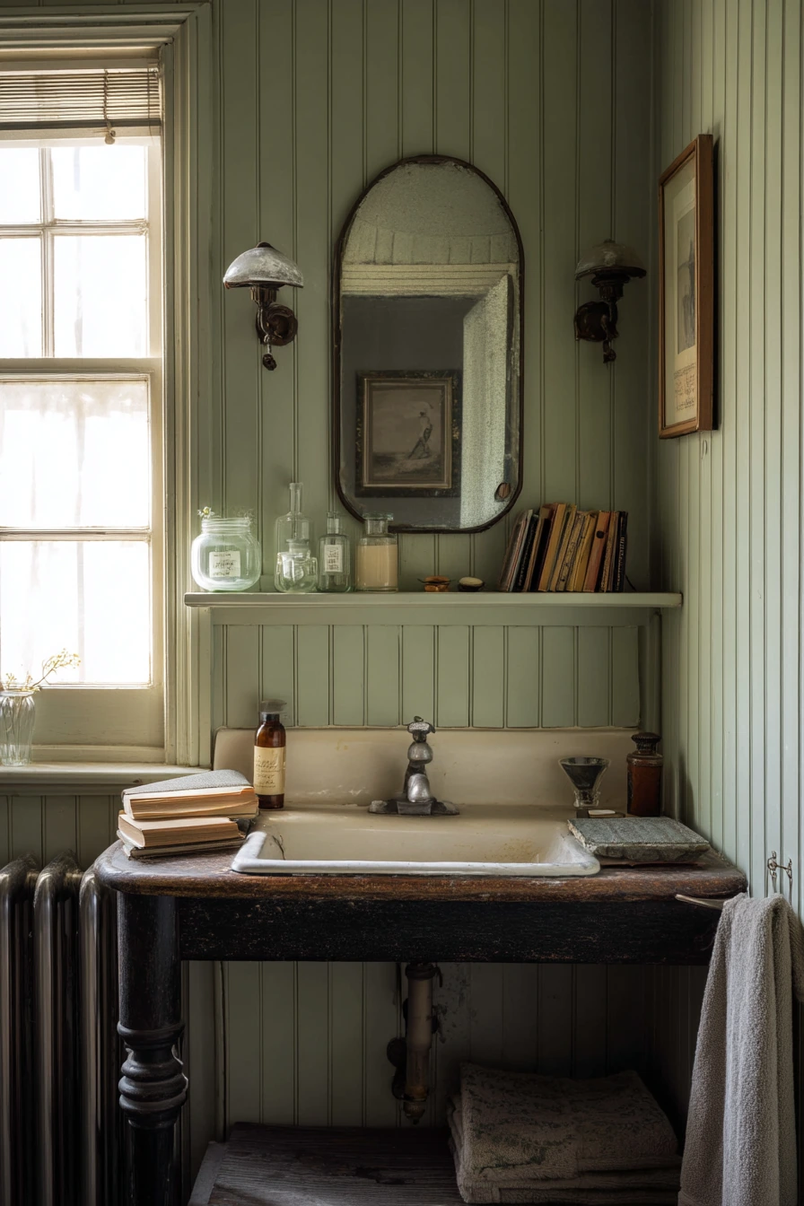 Vintage Charm, Offset Mirror