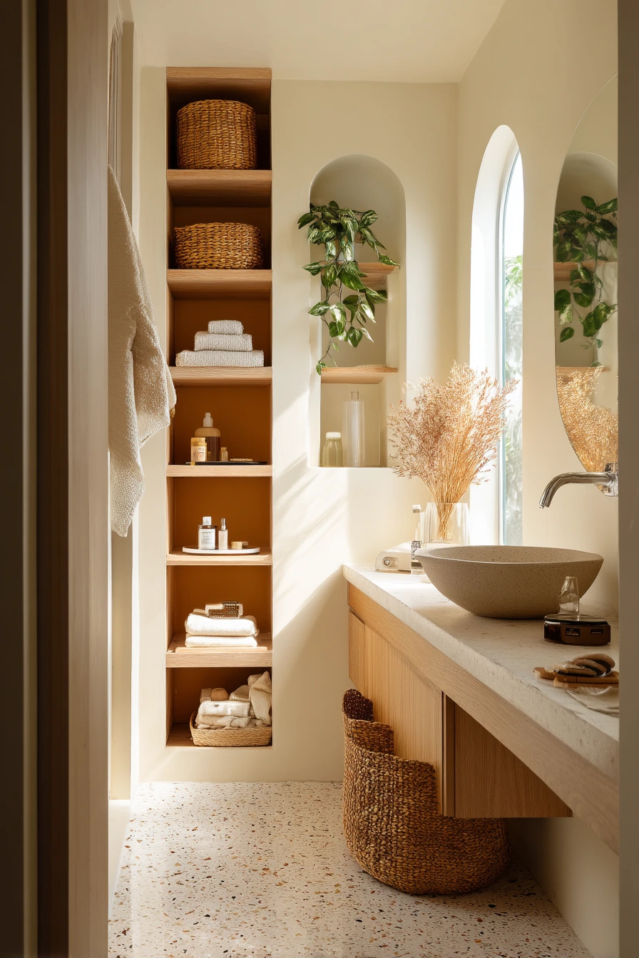 Modern Organic, Uneven Shelving
