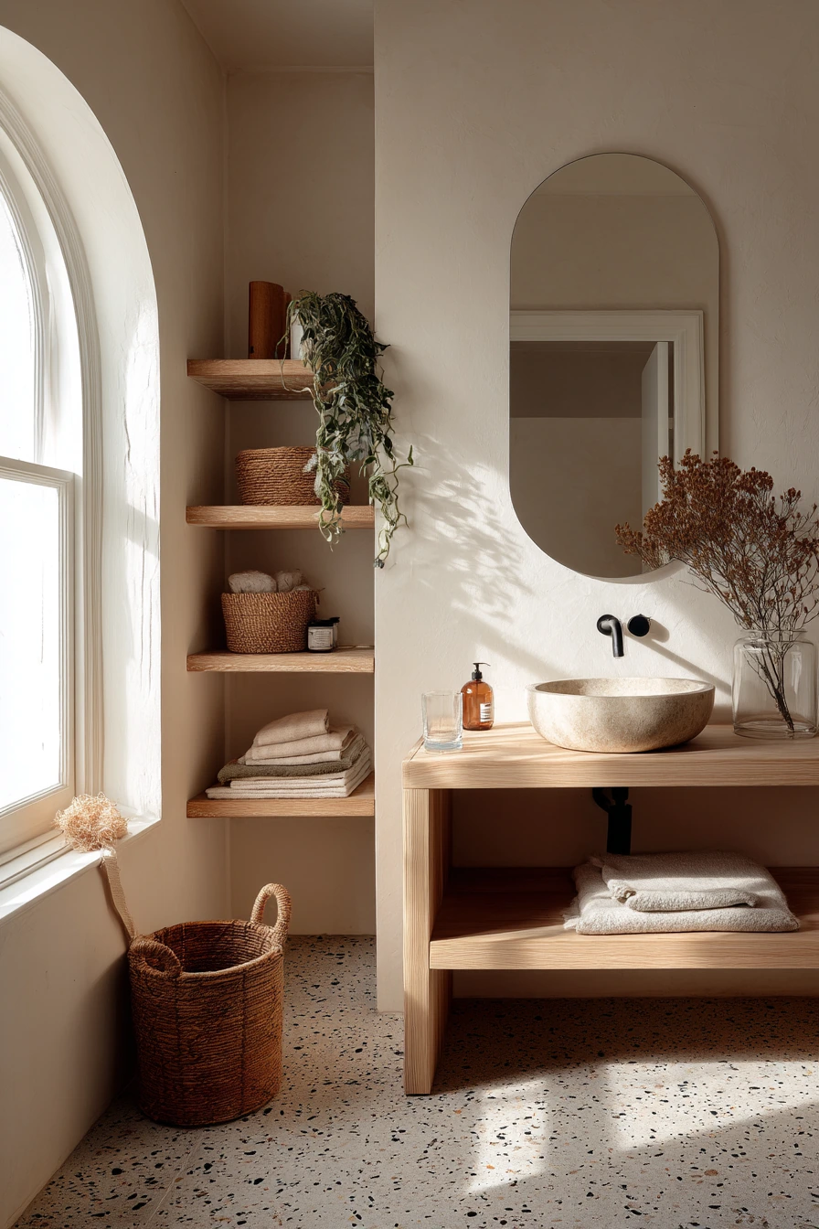 Modern Organic, Uneven Shelving