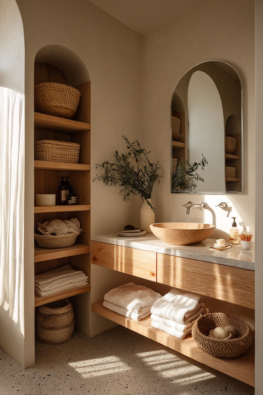 Modern Organic, Uneven Shelving