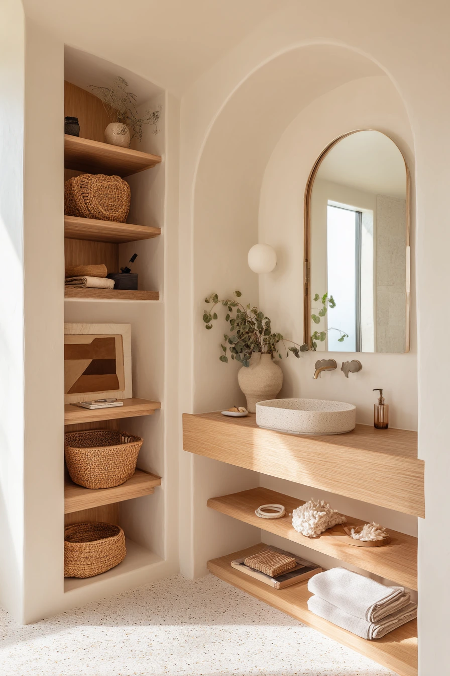 Modern Organic, Uneven Shelving