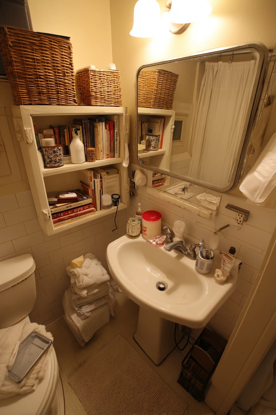 Small Apartment, Off-Center Storage
