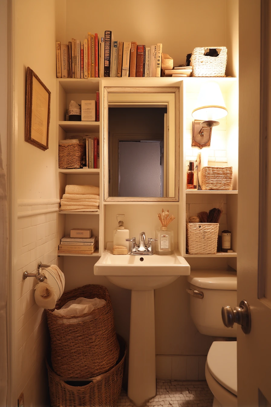 Small Apartment, Off-Center Storage