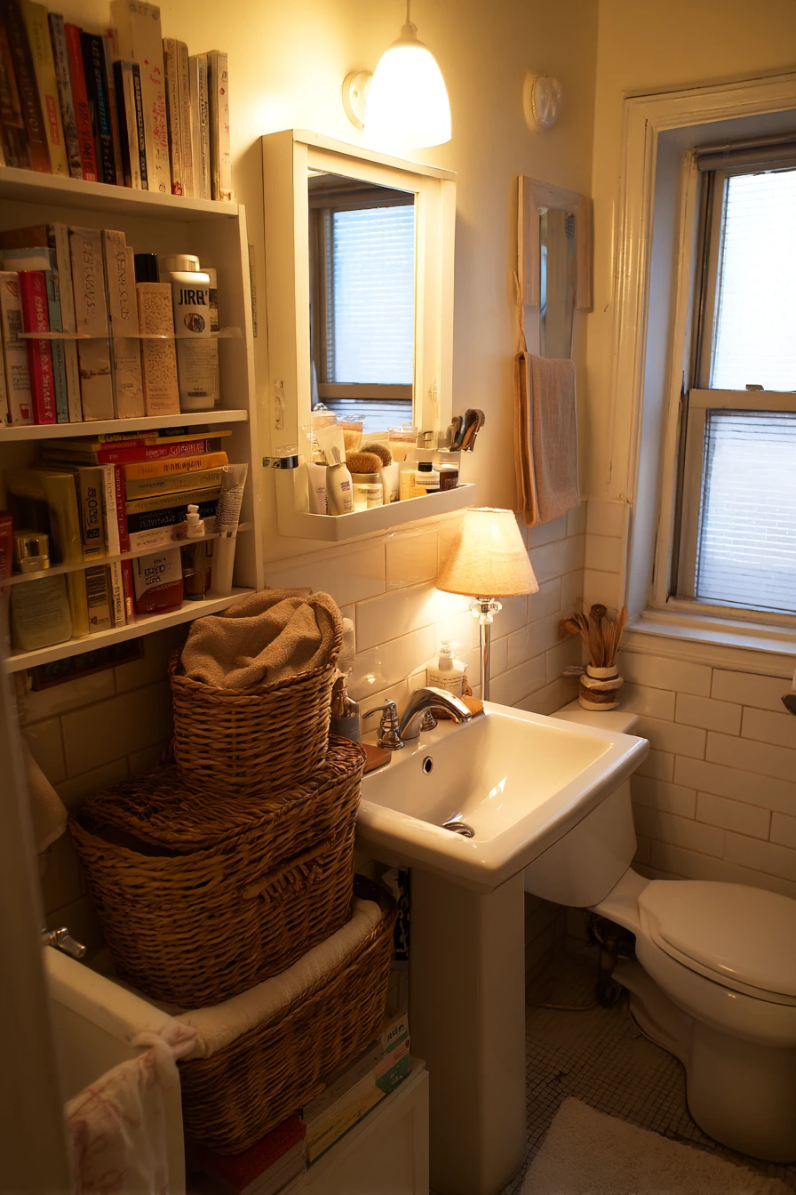 Small Apartment, Off-Center Storage