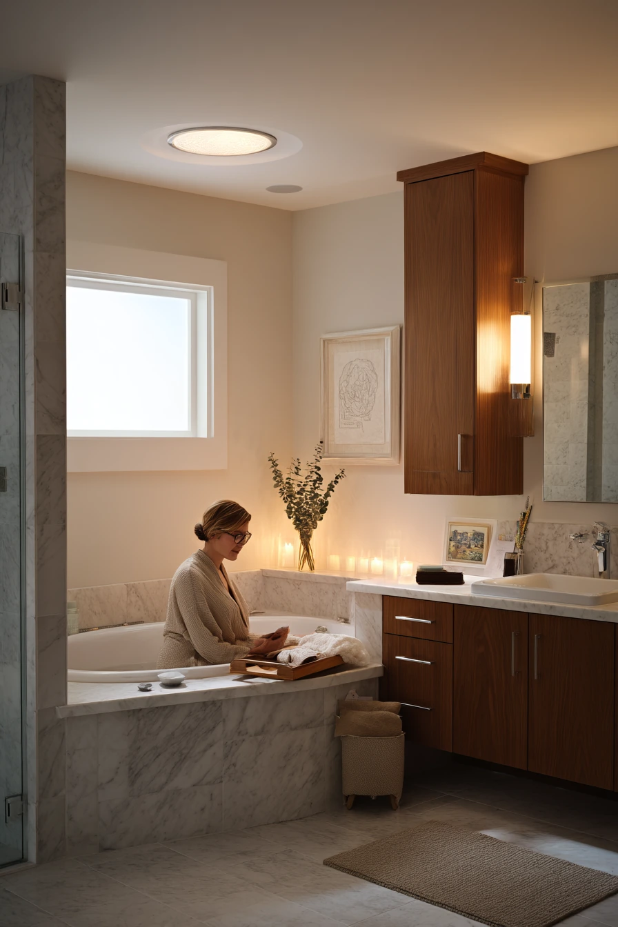 Luxury Spa Bath, Everyday Use