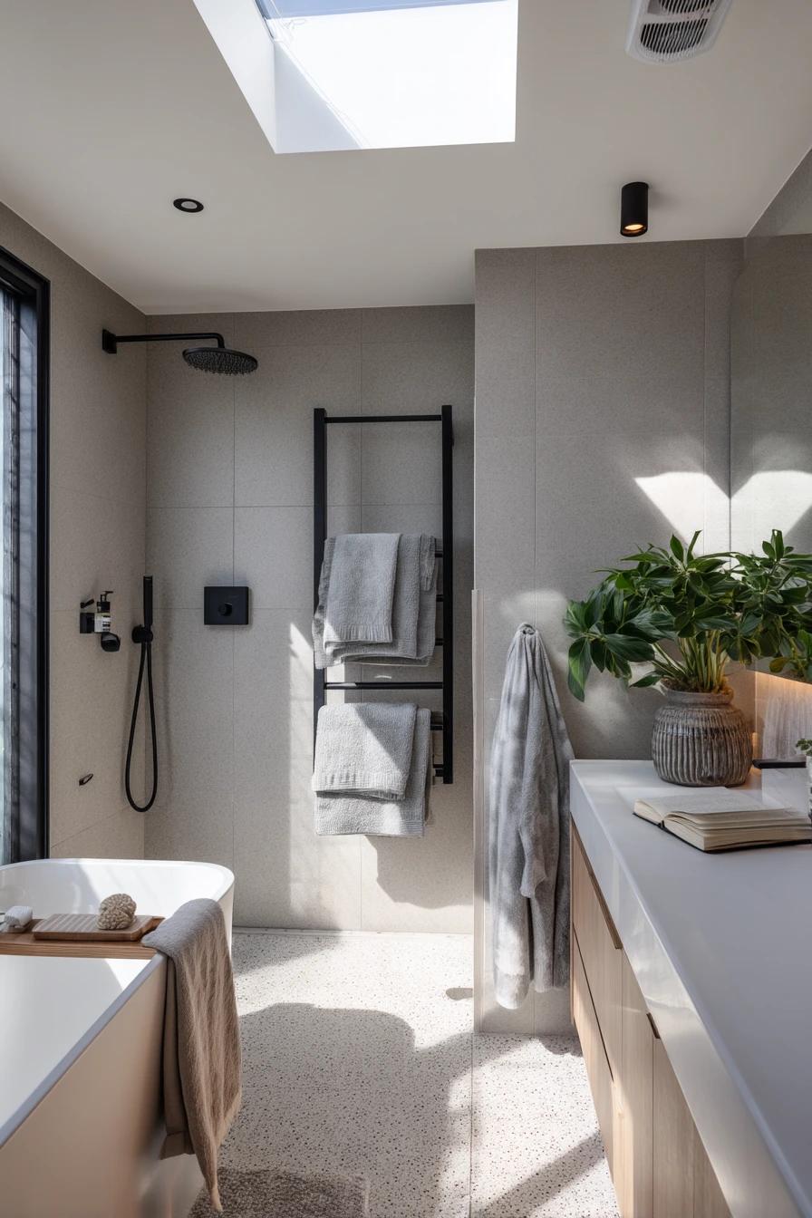 Eco-Smart Bathroom for a Conscious Household