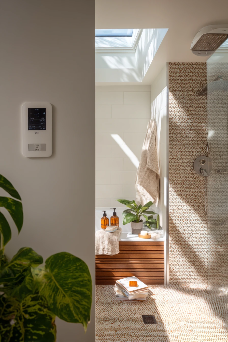 Eco-Smart Bathroom for a Conscious Household