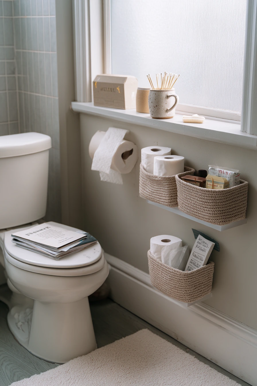 Renter-Friendly Open Shelf Storage