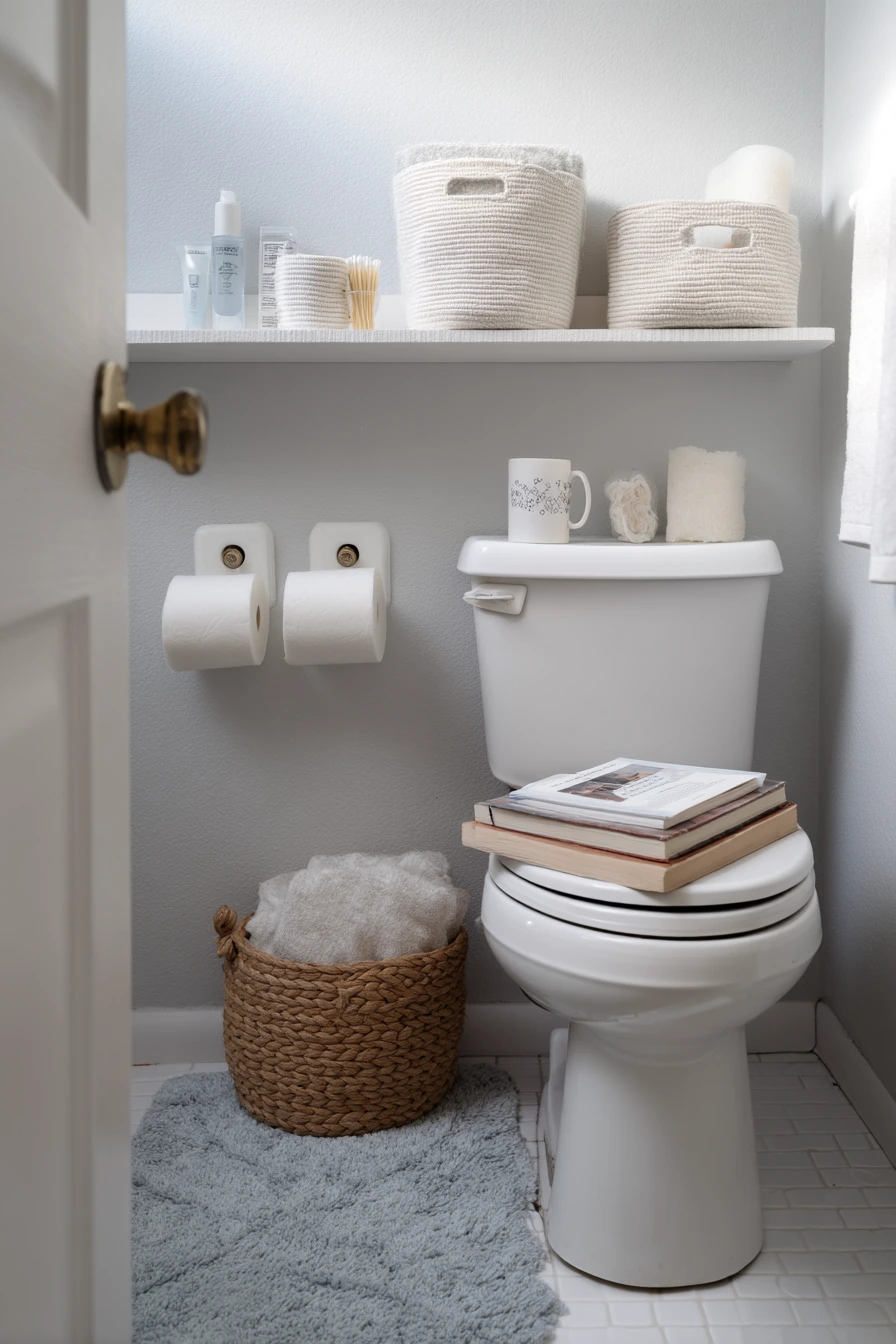 Renter-Friendly Open Shelf Storage