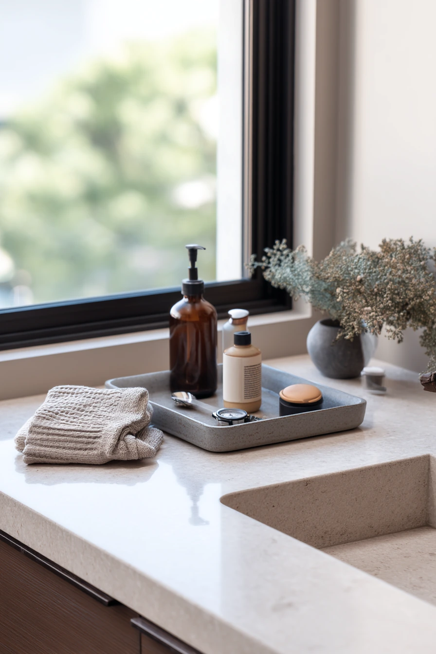 Minimal Counter Basket for Daily Use
