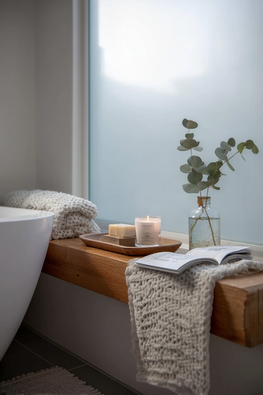 bathroom bench ideas